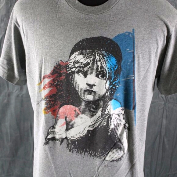 Vintage Graphic T-shirt - Les Miserables - Men's Extra-Large - Picture 2 of 10